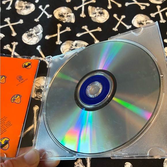 Orange CD Case with Pattern - Picture 7 of 7